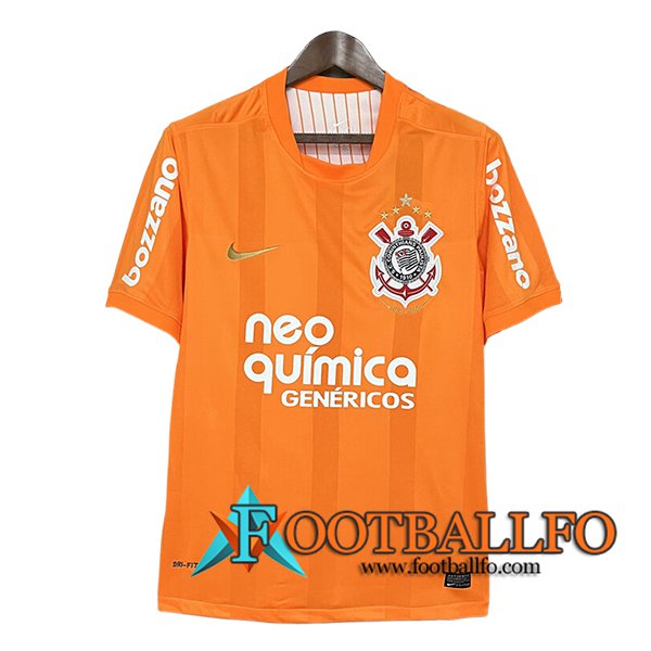 Camisetas De Futbol Corinthians Retro Portero Naranja 2010