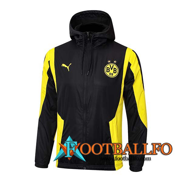 Rompevientos Dortmund Negro/Amarillo 2024/2025 -03