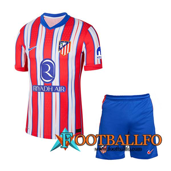 Camisetas Futbol Atletico Madrid Primera + Cortos 2024/2025