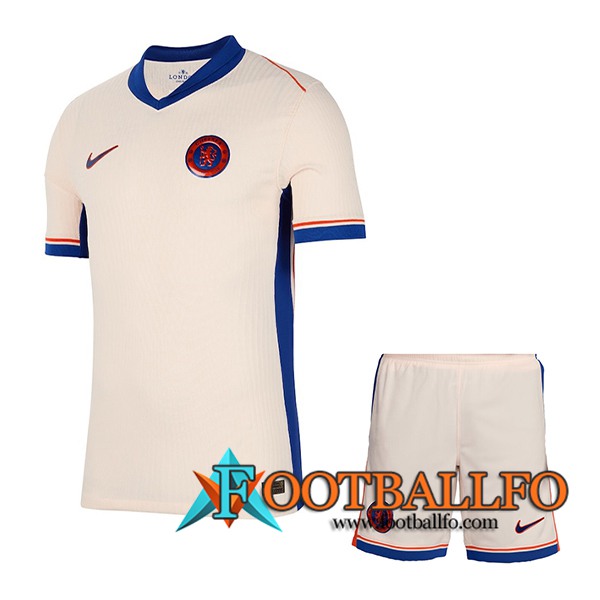 Camisetas Futbol FC Chelsea Segunda + Cortos 2024/2025