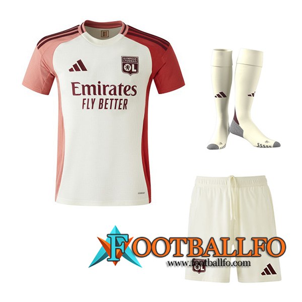 Camisetas Futbol Lyon Tercera (Cortos + Calcetines) 2024/2025