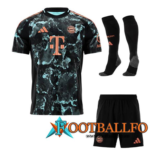 Camisetas Futbol Bayern Munich Segunda (Cortos + Calcetines) 2024/2025