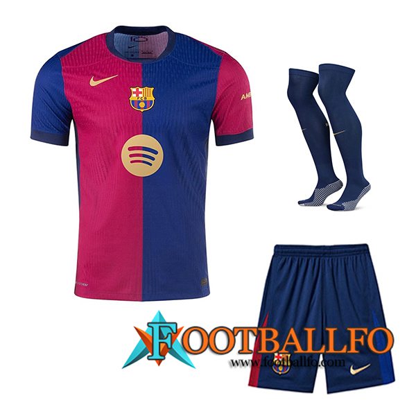 Camisetas Futbol FC Barcellona Primera (Cortos + Calcetines) 2024/2025 -02