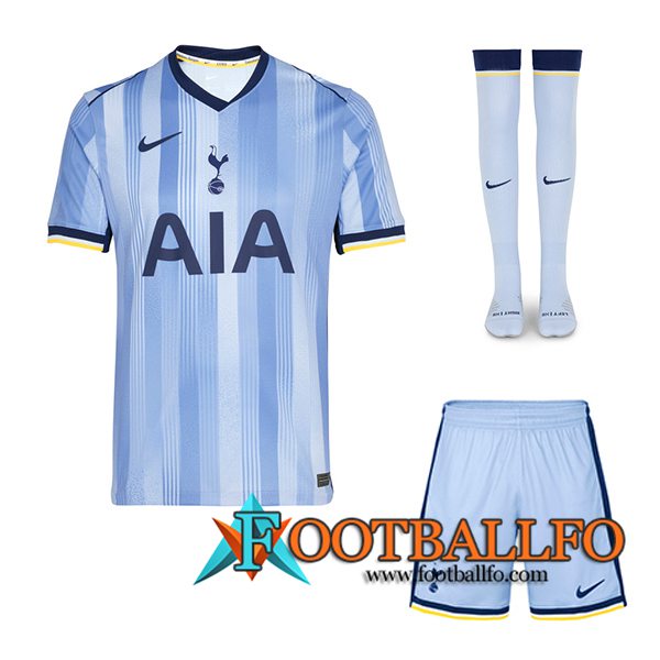 Camisetas Futbol Tottenham Hotspur Segunda (Cortos + Calcetines) 2024/2025