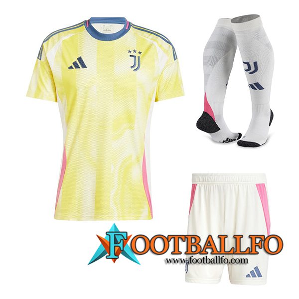 Camisetas Futbol Juventus Segunda (Cortos + Calcetines) 2024/2025