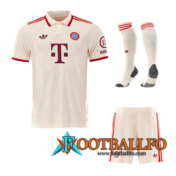 Camisetas Futbol Bayern Munich Champions League (Cortos + Calcetines) 2024/2025