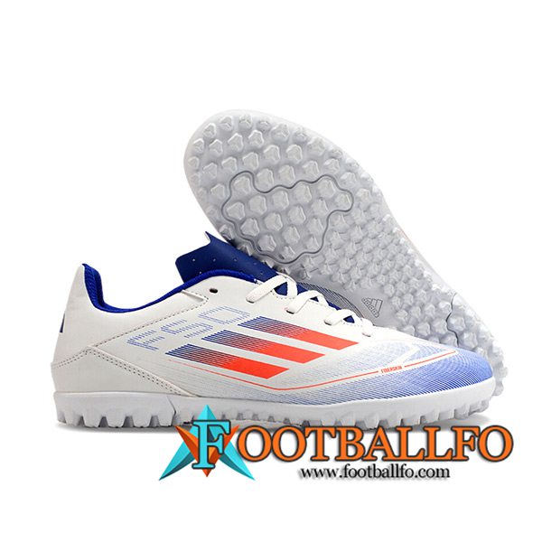 Adidas Botas De Fútbol CLUB TF Blanco/Naranja/Rojo