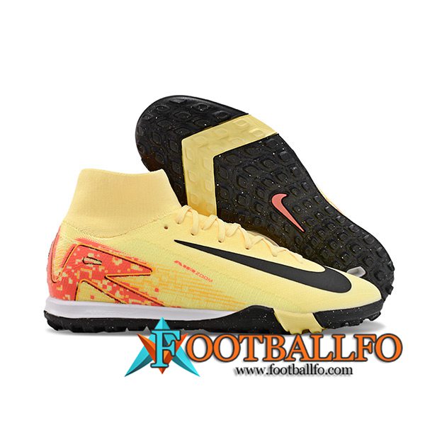 Nike Botas De Fútbol Air Zoom Mercurial Superfly X Elite TF Amarillo/Negro