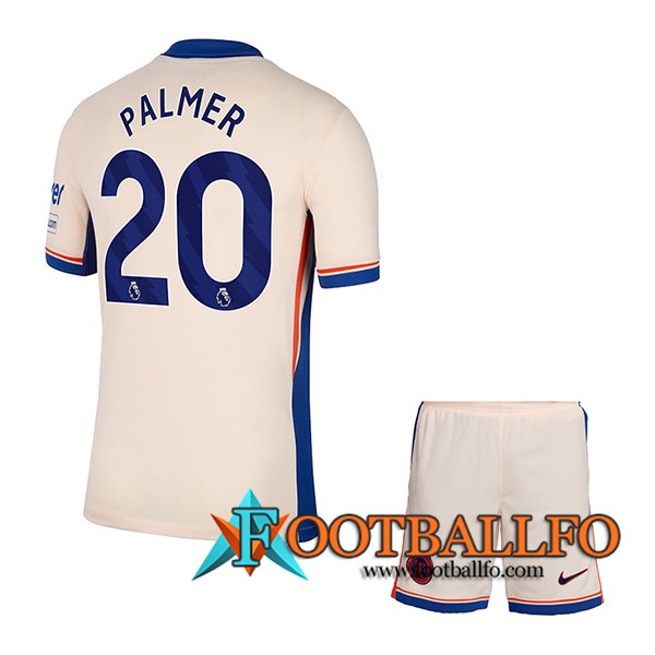 Camisetas De Futbol Chelsea (PALMER #20) Ninos 2024/2025 Segunda