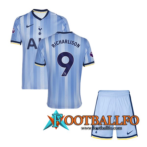 Camisetas De Futbol Tottenham Hotspur (RICHARLISON #9) Ninos 2024/2025 Segunda