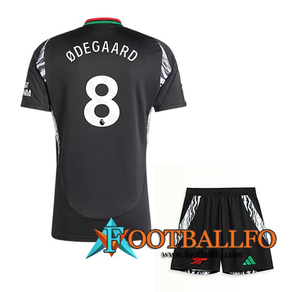 Camisetas De Futbol Arsenal (ØDEGAARD #8) Ninos 2024/2025 Segunda