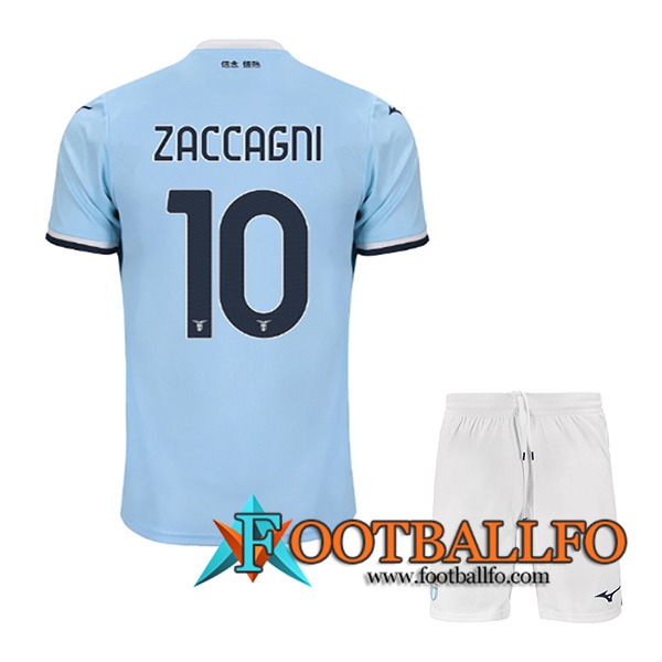 Camisetas De Futbol SS Lazio (ZACCAGNI #10) Ninos 2024/2025 Primera