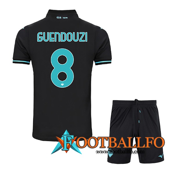 Camisetas De Futbol SS Lazio (GUENDOUZI #8) Ninos 2024/2025 Tercera