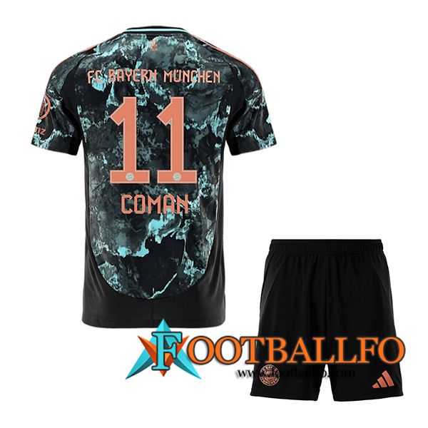 Camisetas De Futbol Bayern Munich (COMAN #11) Ninos 2024/2025 Segunda