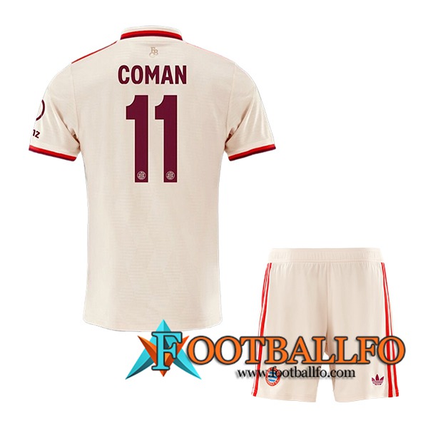 Camisetas De Futbol Bayern Munich (COMAN #11) Ninos 2024/2025 Champions League