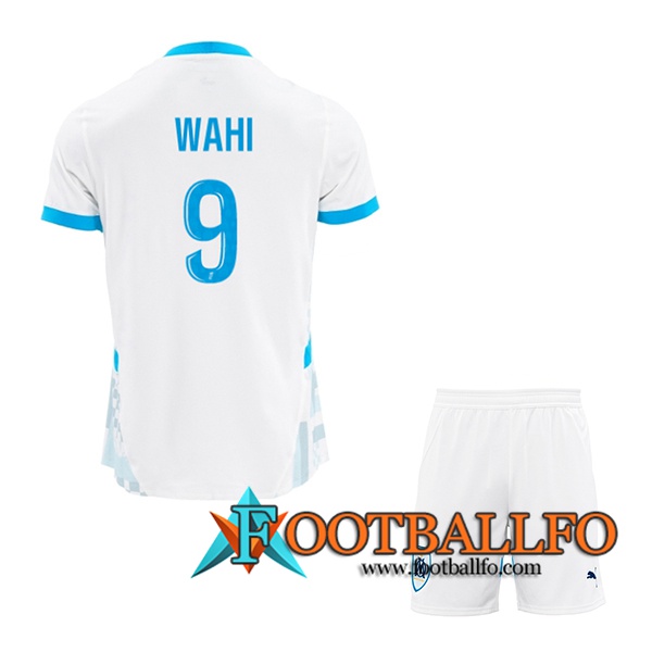 Camisetas De Futbol Marsella (WAHI #9) Ninos 2024/2025 Primera