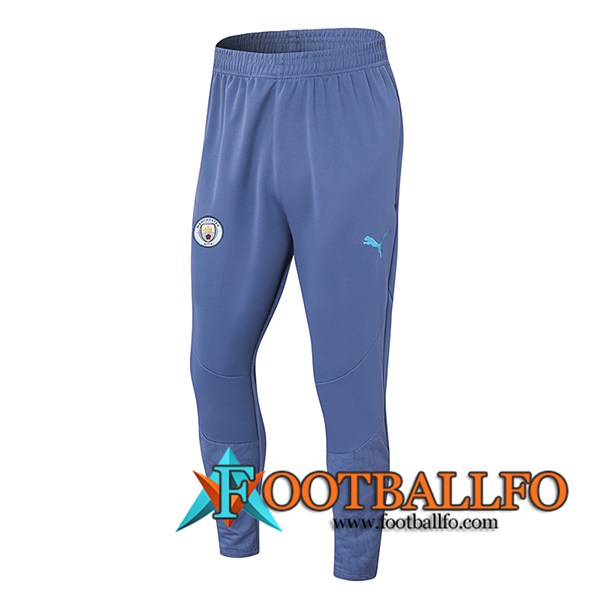 Pantalon Entrenamiento Manchester City Gris/Azul 2024/2025