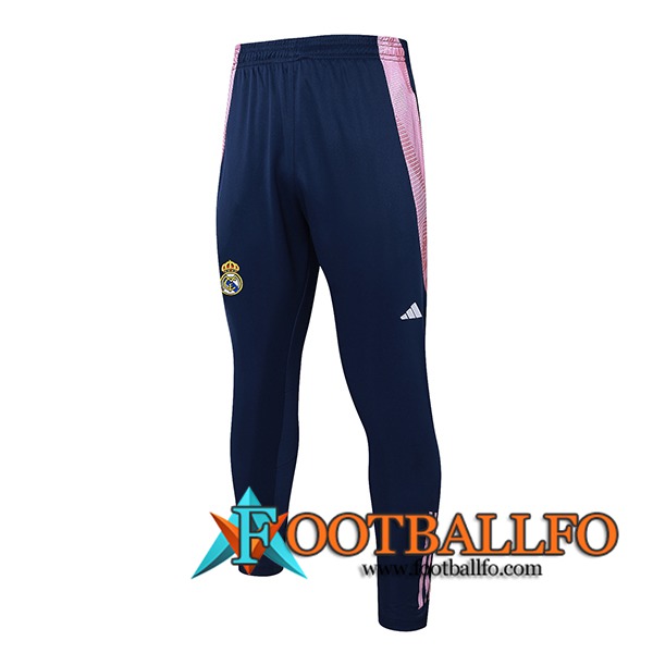 Pantalon Entrenamiento Real Madrid Azul/Rosa 2024/2025