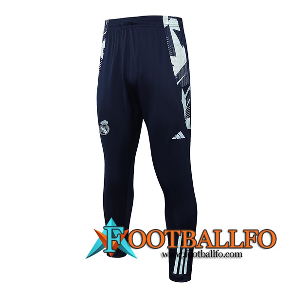 Pantalon Entrenamiento Real Madrid Azul/Verde 2024/2025