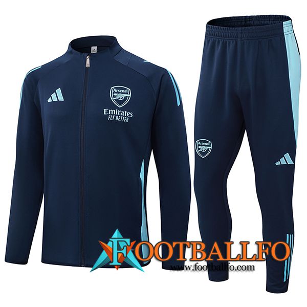 Chandal Equipos De Futbol Chaquetas Arsenal azul real 2024/2025