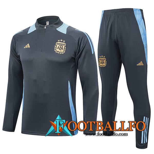 Chandal Equipos De Futbol Argentina Gris/Azul 2024/2025