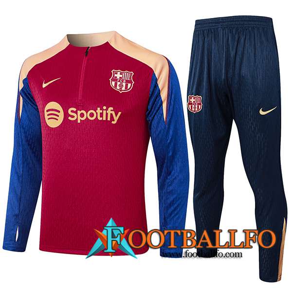 Chandal Equipos De Futbol FC Barcelona Rojo/Amarillo/Azul 2024/2025