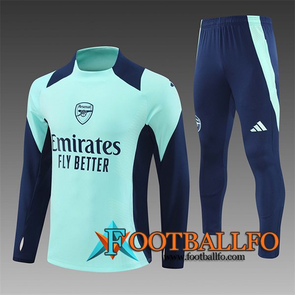 Chandal Equipos De Futbol Arsenal Ninos Verde/Azul 2024/2025