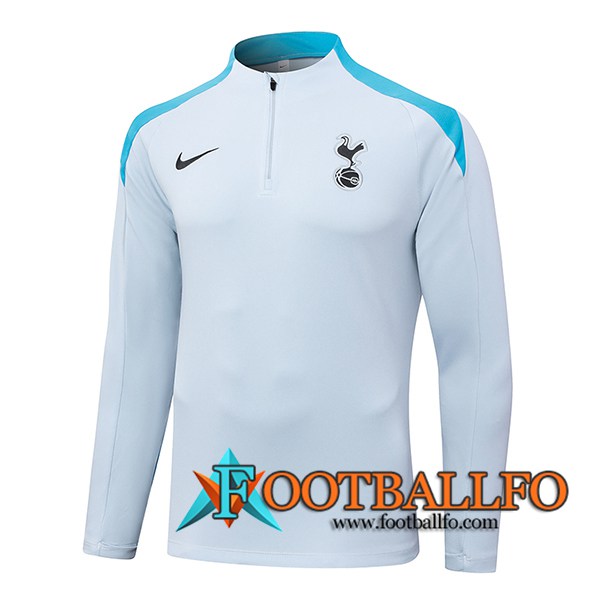 Sudadera De Entrenamiento Tottenham Hotspur Blanco/Azul 2024/2025