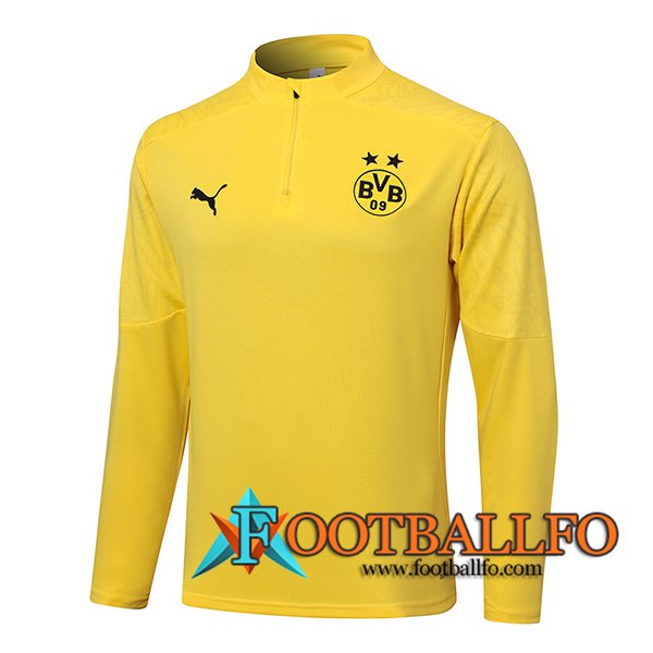 Sudadera De Entrenamiento Dortmund Amarillo/Negro 2024/2025