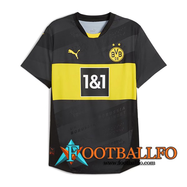 Nueva Camisetas De Futbol Dortmund Segunda 2024/2025