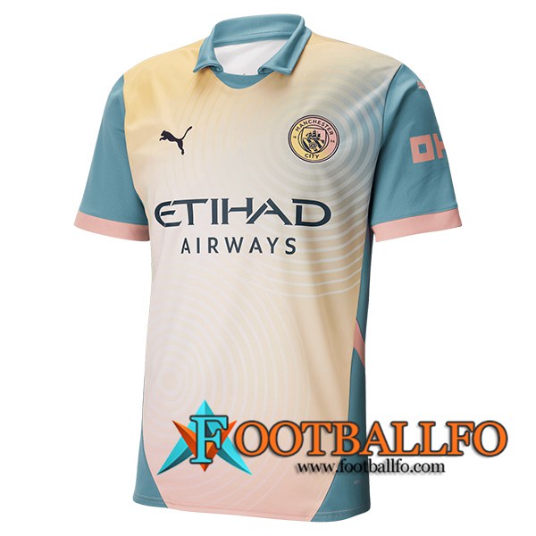 Nueva Camisetas De Futbol Manchester City Fourth 2024/2025