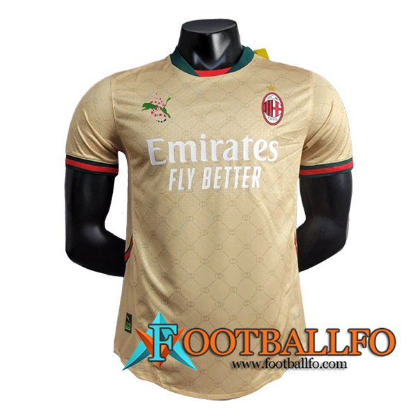 Camisetas De Futbol AC Milan Special Editioncile Amarillo 2024/2025