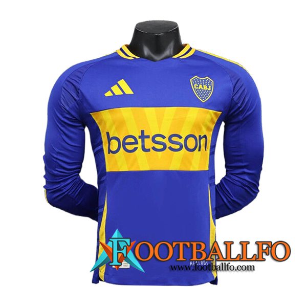 Camisetas De Futbol Boca Juniors Primera Manga Largas 2024/2025