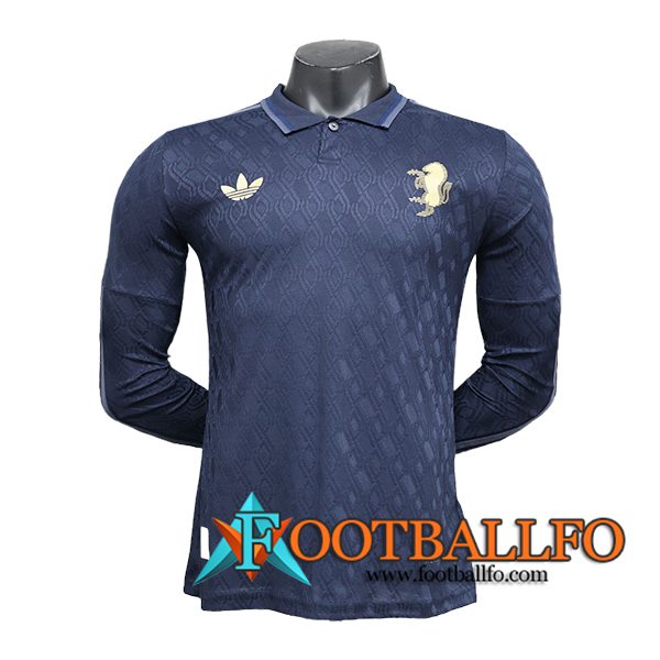 Camisetas De Futbol Juventus Manga Largas Segunda 2024/2025