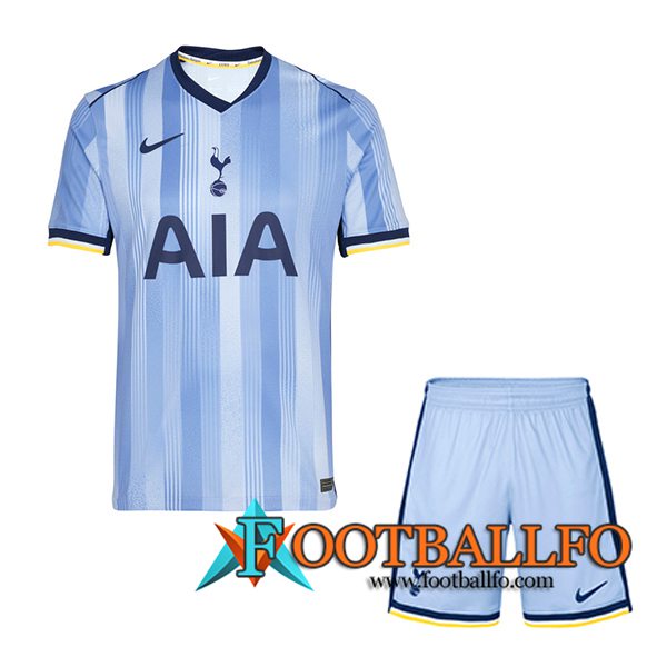 Nueva Camisetas De Futbol Tottenham Hotspurs Ninos Segunda 2024/2025