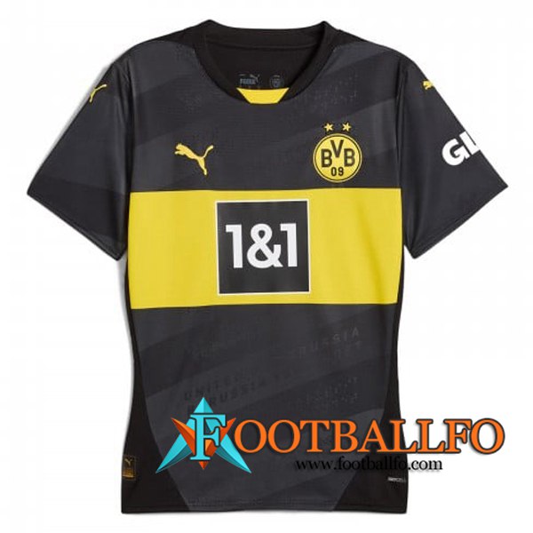 Nueva Camisetas De Futbol Dortmund Mujer Segunda 2024/2025