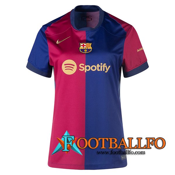 Nueva Camisetas De Futbol Barcelona Mujer Primera 2024/2025