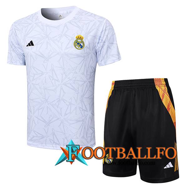 Camiseta Entrenamiento Real Madrid Blanco 2024/2025