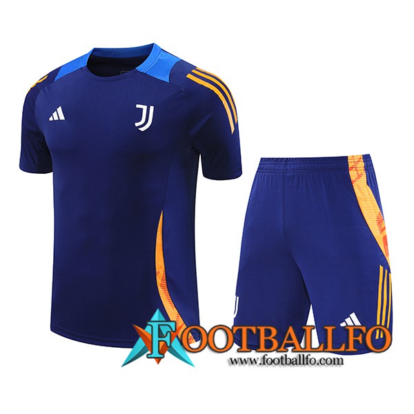 Camiseta Entrenamiento Juventus Azul/Orang 2024/2025