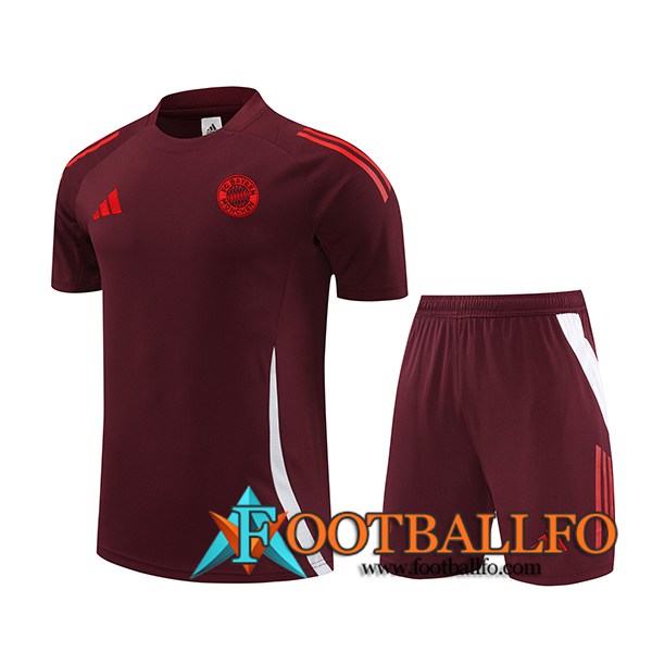 Camiseta Entrenamiento Bayern Munich Rojo/Blanco 2024/2025