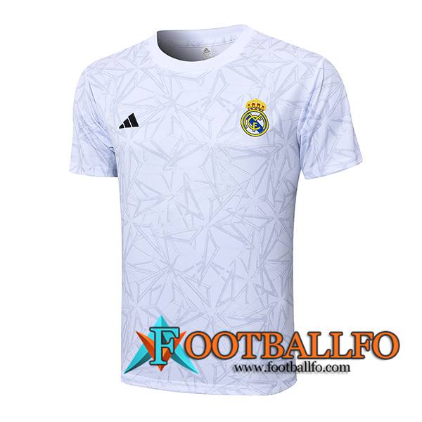 Camiseta Entrenamiento Real Madrid Blanco 2024/2025 -02