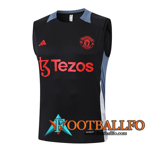 Chalecos De Futbol Manchester United Negro 2024/2025 -07