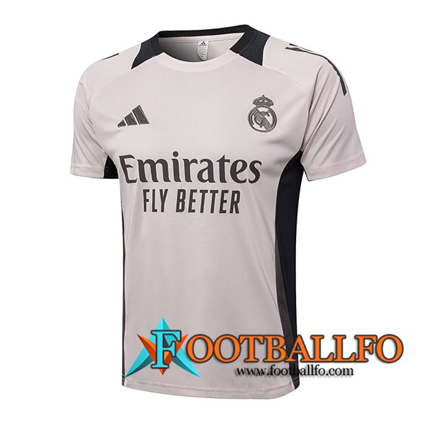 Camiseta Entrenamiento Real Madrid Rosa/Negro 2024/2025