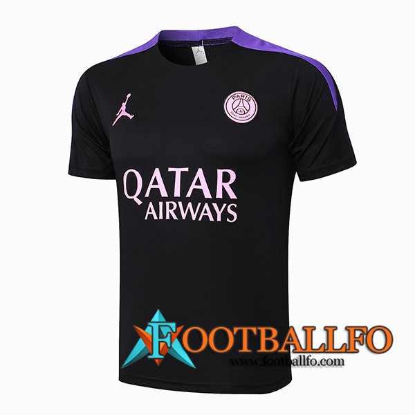 Camiseta Entrenamiento PSG Negro/Violeta 2024/2025