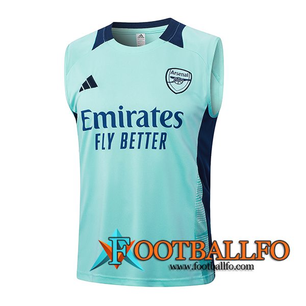 Chalecos De Futbol Arsenal Verde/Azul 2024/2025