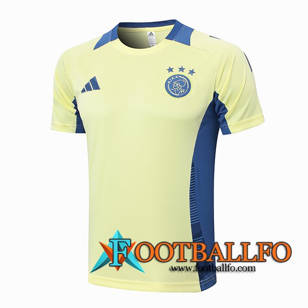 Camiseta Entrenamiento Ajax Amarillo/Azul 2024/2025