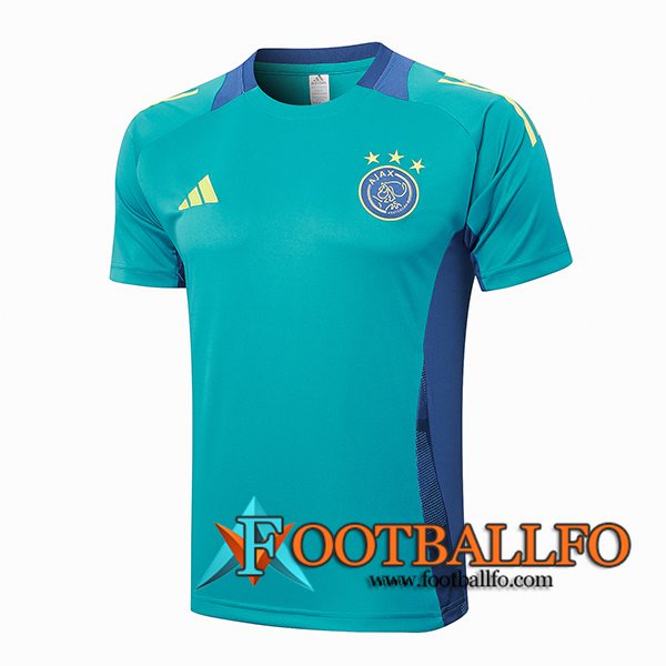 Camiseta Entrenamiento Ajax Verde/Azul 2024/2025