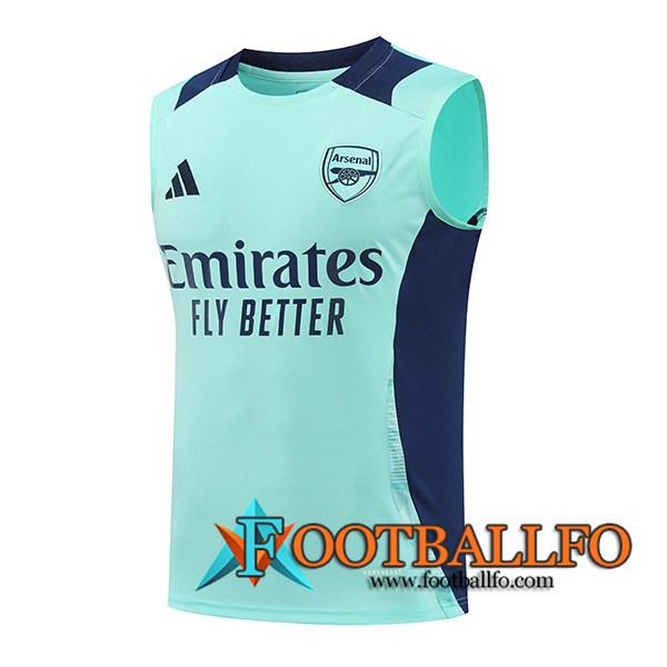 Chalecos De Futbol Arsenal Verde/Azul 2024/2025