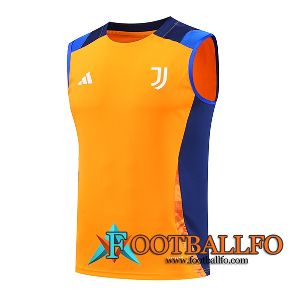 Chalecos De Futbol Juventus Naranja/Azul 2024/2025