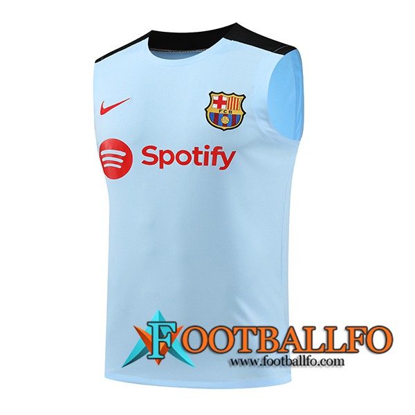 Chalecos De Futbol FC Barcelona Azul/Negro 2024/2025